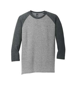 DM136 - Perfect Tri 3/4-Sleeve Raglan