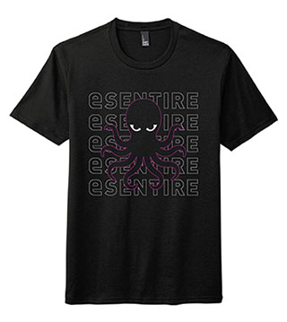 ES1-DM130DT-BH - Black Hat Atlas Tee