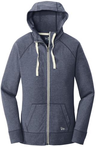 LNEA122 - Ladies' Sueded Cotton Full-Zip Hoodie