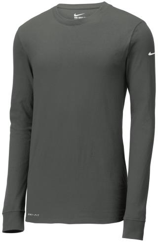 NKBQ5230 - Dri-FIT Cotton/Poly Long-Sleeve Tee